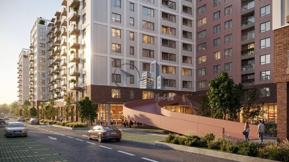 Apartament 2 camere, semifinisat, zona Vivo – proiect nou, etaj 1 - Poză 4