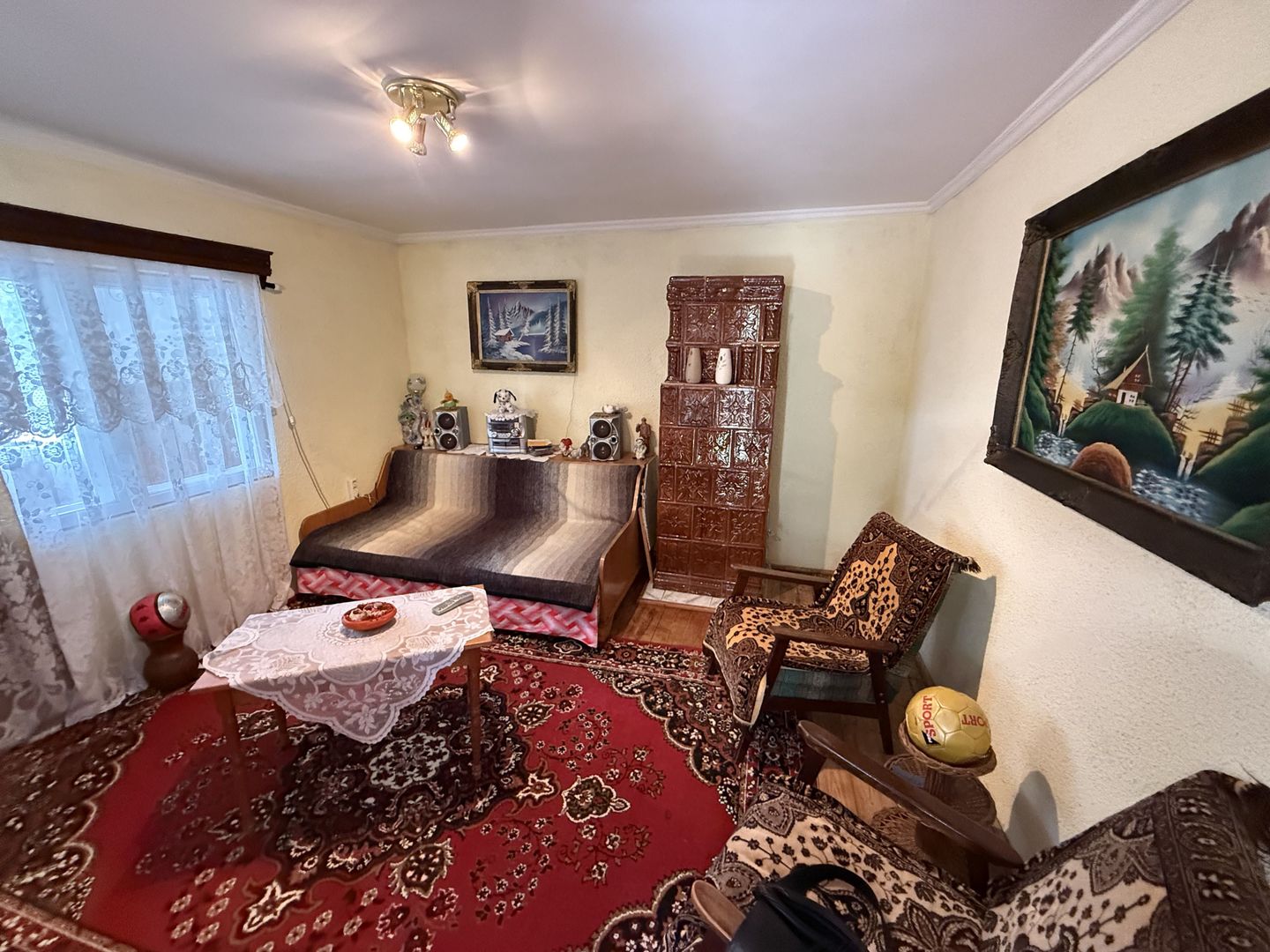 Casă parter+mansarda 80 mp+ teren intravilan 476 mp Sotrile Prahova ! - Poză 8