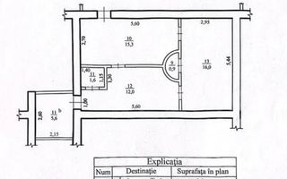 Vânzare, spațiu comercial, 50 mp, bd. Constantin Negruzzi, Centru - Schiță 6