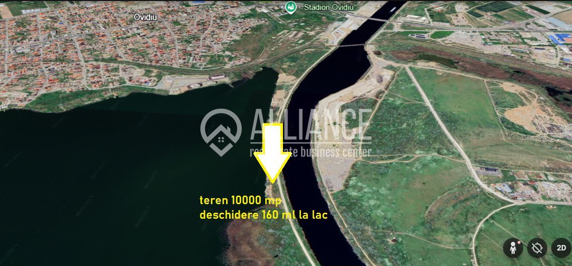 OVIDIU Teren cu deschidere directă la Lac Siutghiol - Poză 2