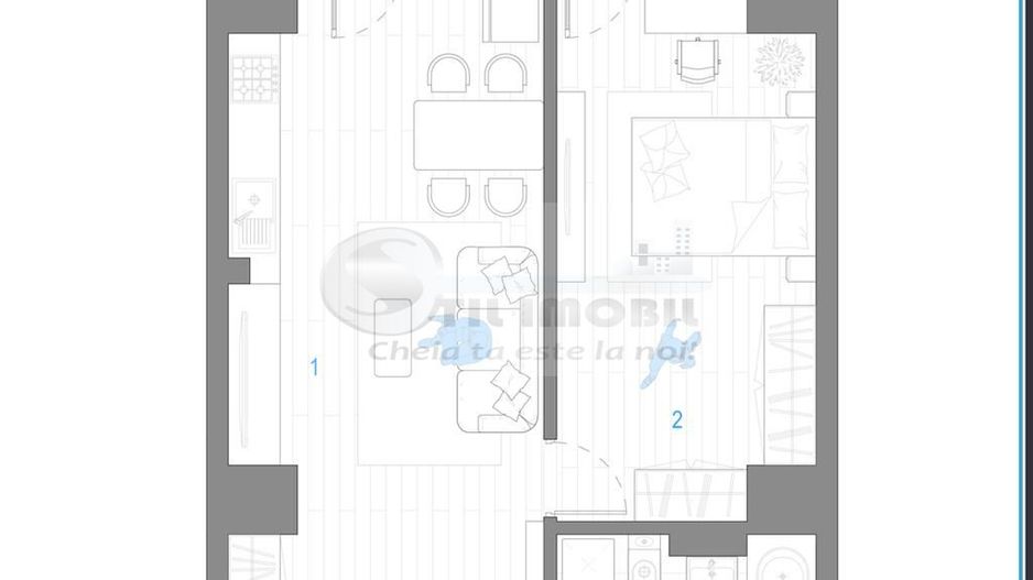 Apartament 2 camere - bloc nou - Cug - Selgros - Poză 3