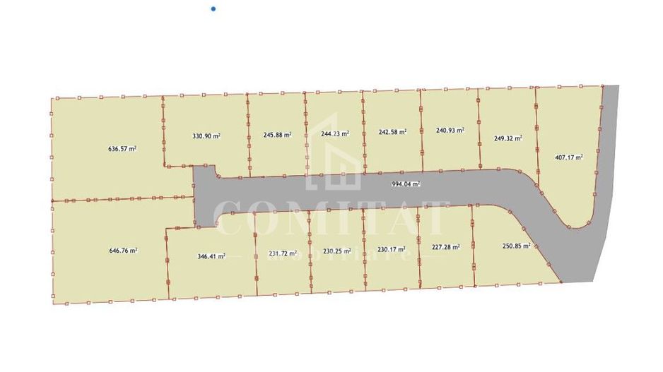 Teren construcții case/duplexuri - Schiță 5