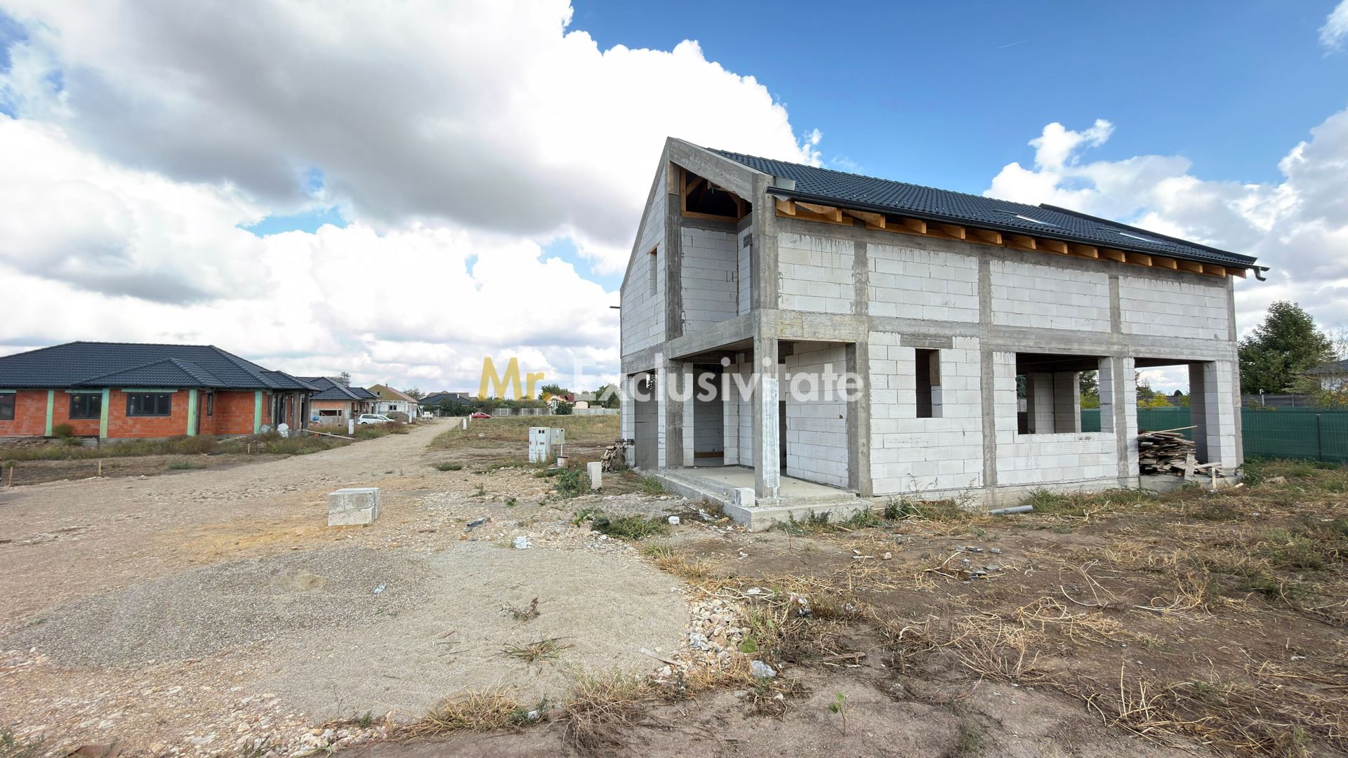 Casă in construcție P+M, Teren 565 mp - Str. George Enescu - Carei - Poză 3