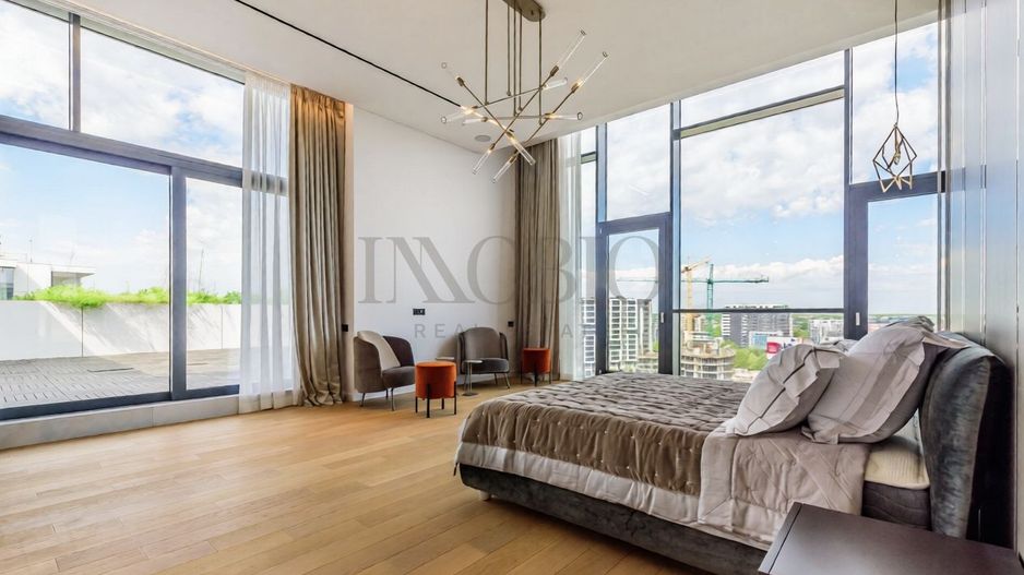 Penthouse 4 Camere | One Herastrau Towers | Private Pool - Poză 8