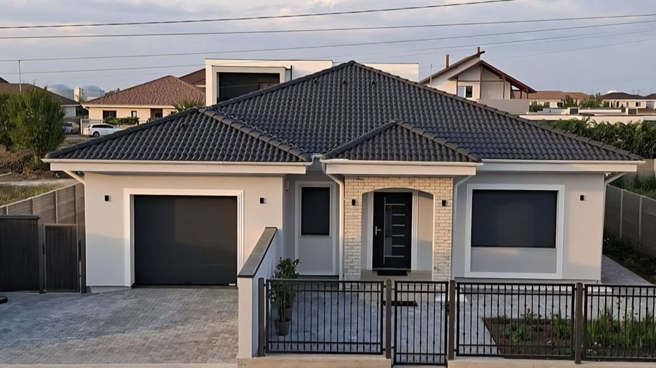 Locuinta individuala cu garaj- in stil mediteranean - Poză 2