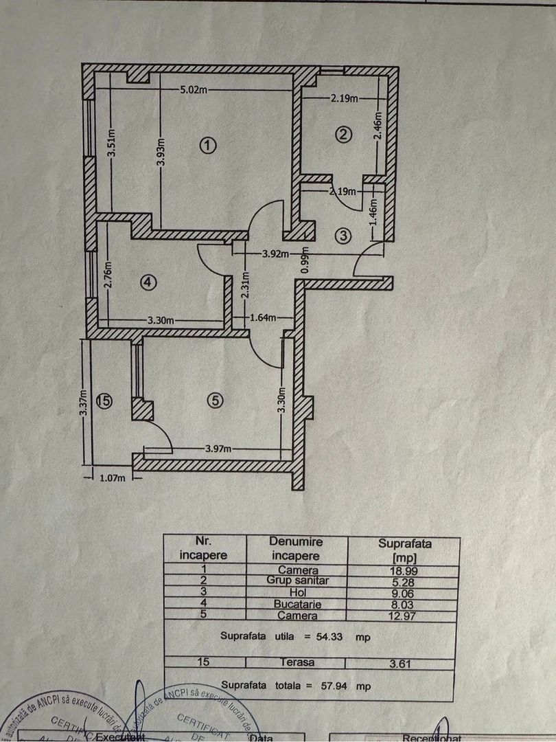 Apartament 2 Camere Metrou Pacii - Poză 5