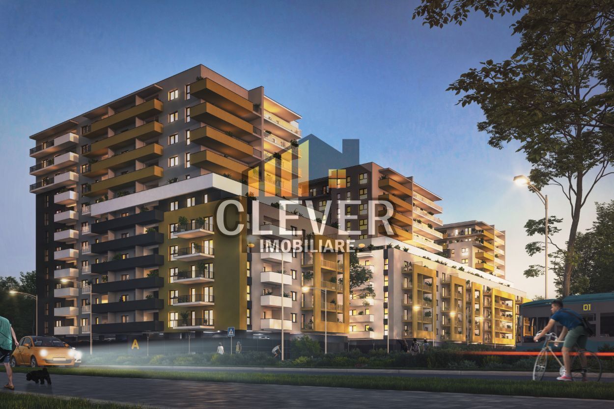 Apartament 2 Camere cu Terasa si Parcare, Finalizat, Pallady - Poză 1
