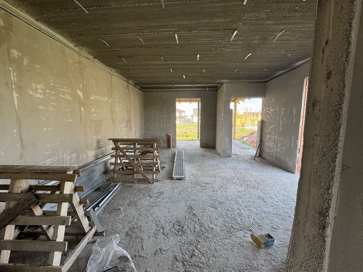 Sacalaz, 1/2 Duplex pe Etaj, 4 Camere,2 Bai,Terasa Acoperita - Poză 5