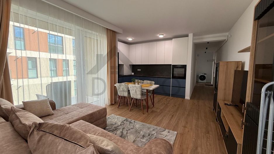Inchiriez apartament cu 2 camere , bloc nou - Poză 1