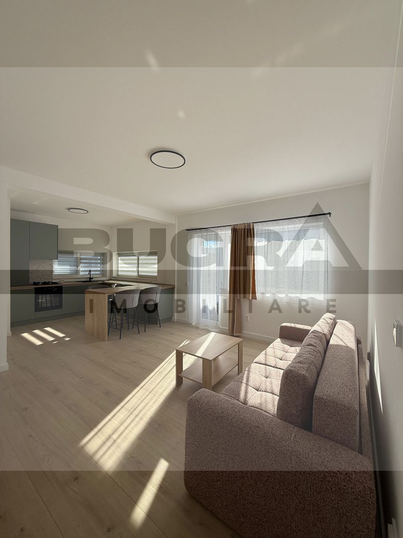 Apartament cu 4 camere, 100 mp, parcare,  gradina,  zona L. Merlin - Poză 1