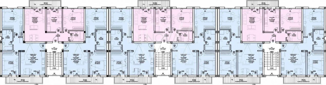 Apartament 3 camere cu gradina de 46 mp,, Str. Doamna Stanca - Poză 9