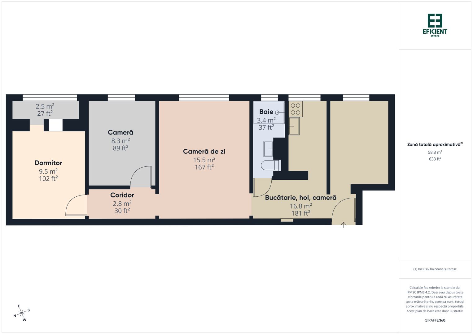 Apartament 4 camere renovat nou -  Zona Circumvalațiunii - Timișoara - Poză 18