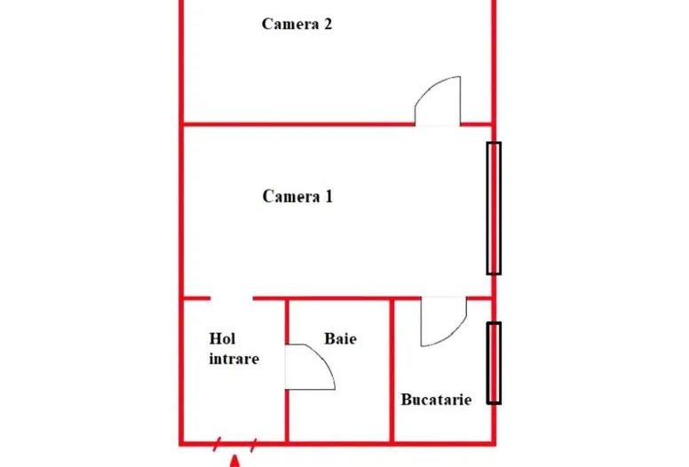 Apartament 2 camere 30 mp Gheorgheni - Poză 8