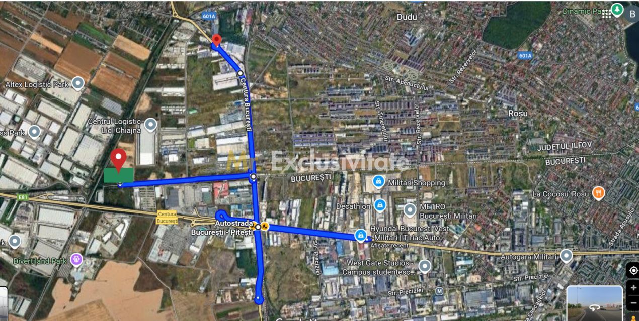 Teren industrial generos situat in zona industriala Chiajna, Carrefour Militari - Poză 4