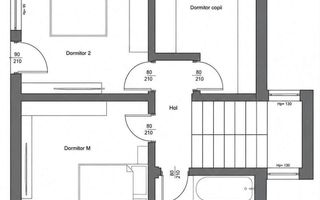 VILĂ P+1E modernă, finisată ”LA CHEIE” , teren 530 mp,  VASLUI, zona LAC DELEA; - Poză 4