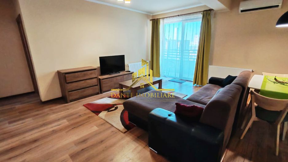 2 camere, mobilat modern, bloc nou, terasa, parcare, Marasti - Poză 12