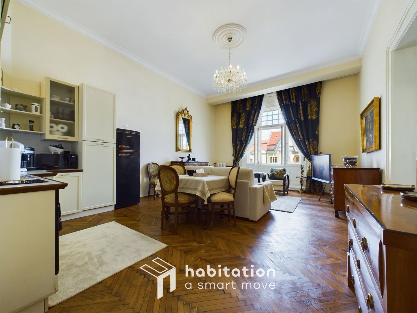 Tur virtual 2 camere, elegant, cu vedere si balcon, in Piața Victoriei - Poză 4