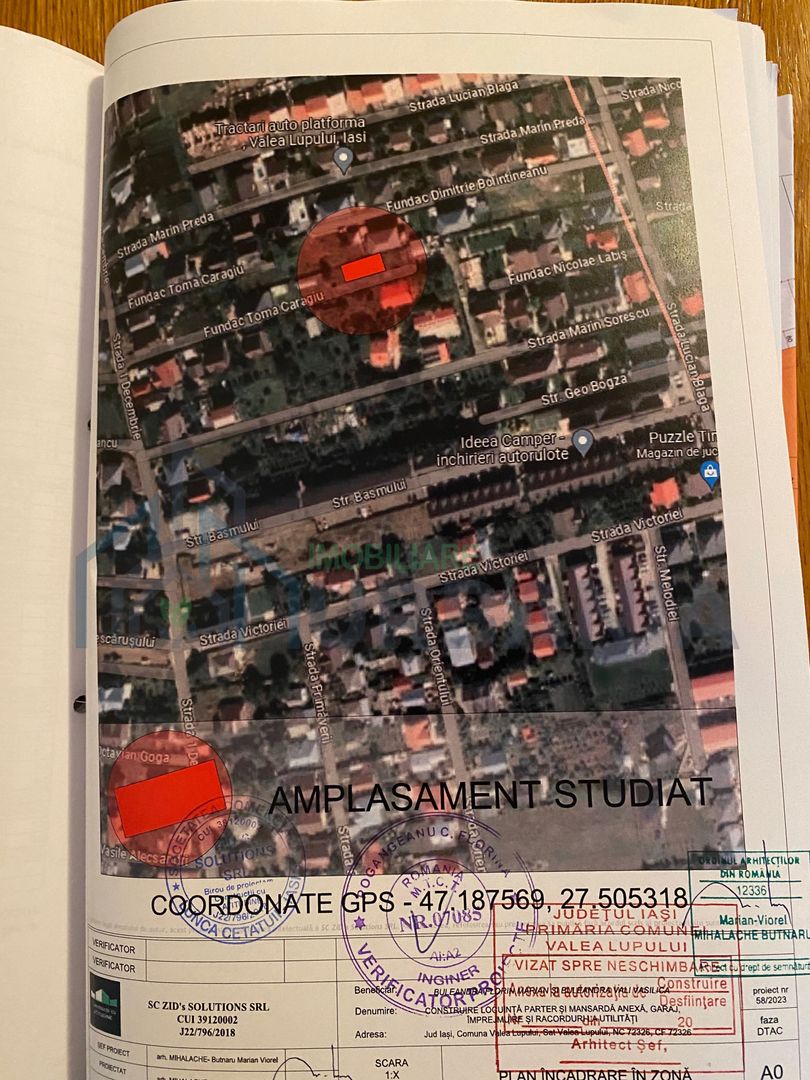 Teren intravilan de vanzare - Valea Lupului, Iasi - Poză 3