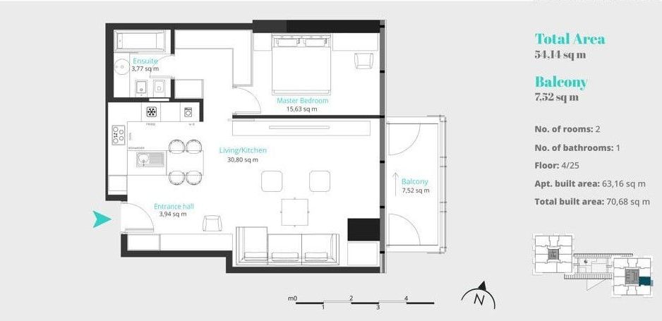 Apartament superb 2 camere UpSite I Zona Floreasca - Poză 9