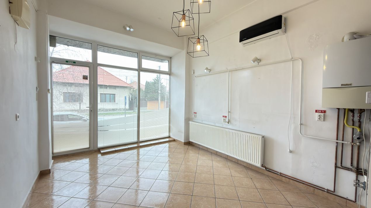 Spațiu Comercial Stradal 30 mp/Trafic Intens Auto și Pietonal/C.A.Române - Carei - Poză 3