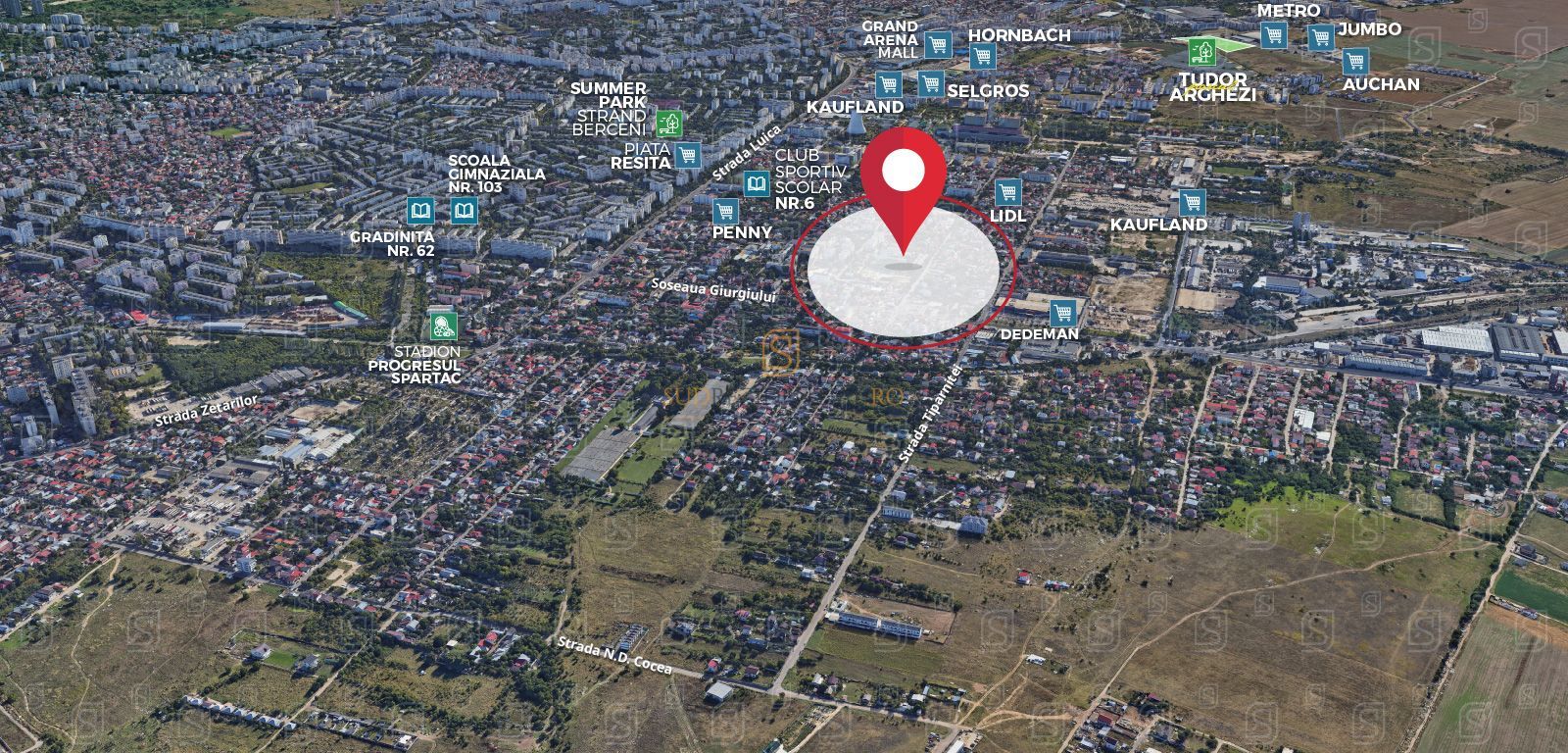 Teren intravilan - curs constructii, Soseaua Giurgiului, Sector 4 - Poză 2