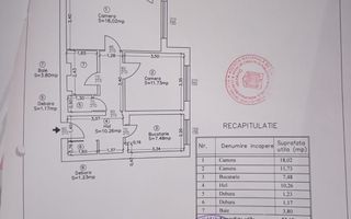 Apartament cu 2 camere de vânzare - 1 Decembrie - 53 mp utili - RS II - Poză 4