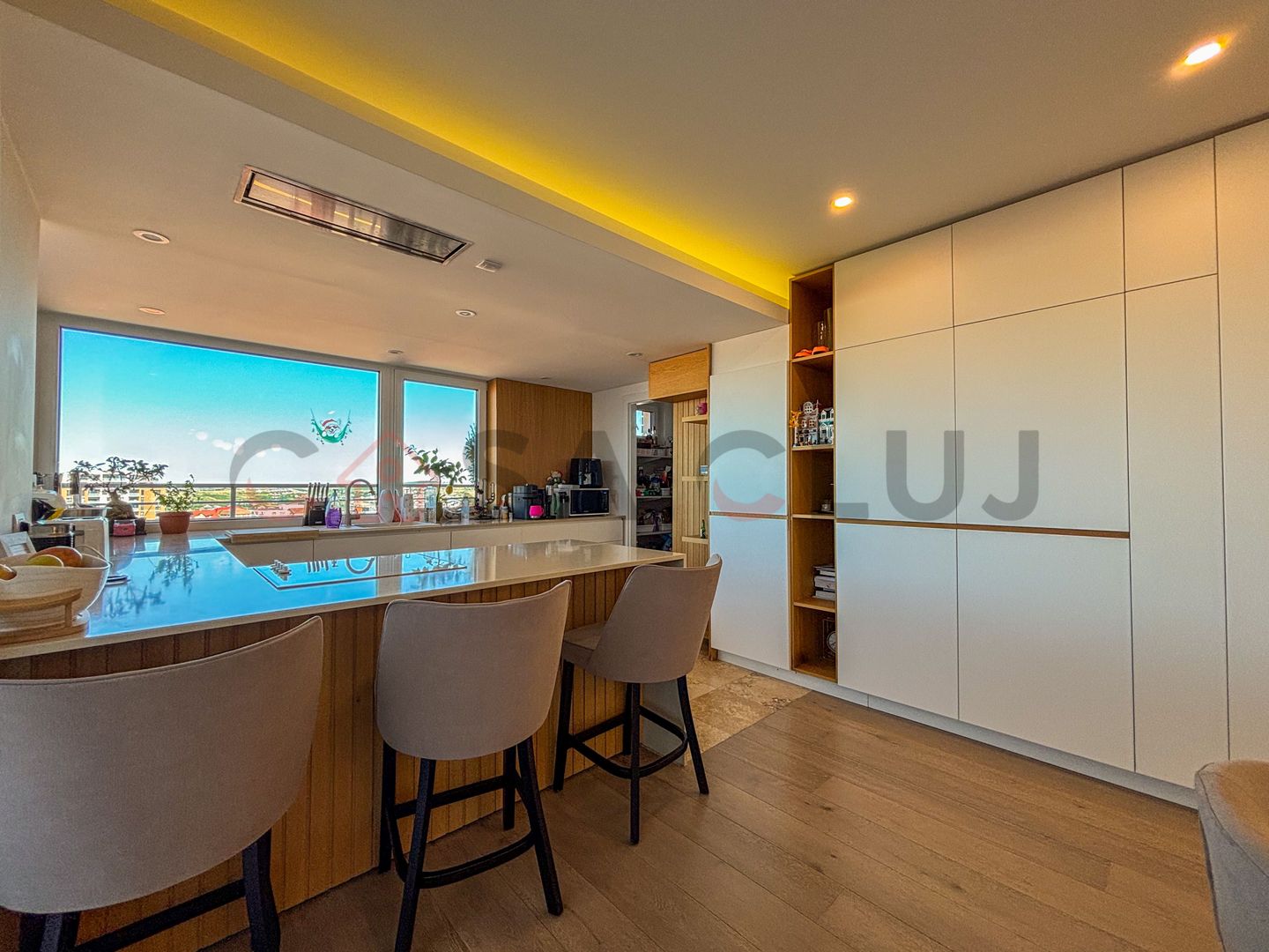 🏙️ PENTHOUSE | PRIVELIȘTE DE EXCEPȚIE | TERASE 260MP | LUX PE DOUĂ NIVELE - Poză 9