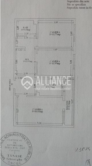 Abator/Gara (COD04)- 3 camere decomandate - Poză 10