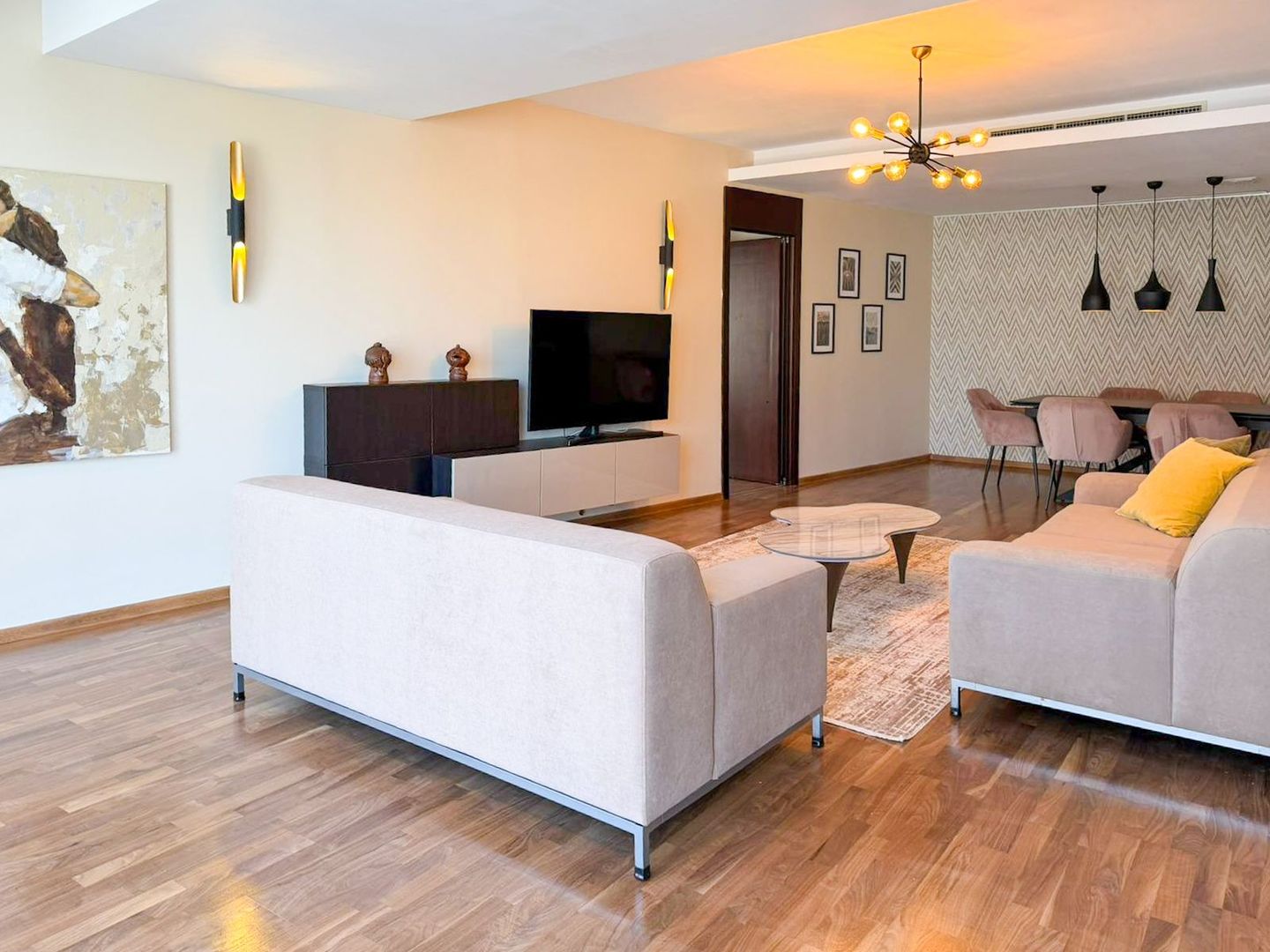 For Rent | 3-Room Apartment 110 sqm | Pool & Fitness | Iancu Nicolae - Poză 3