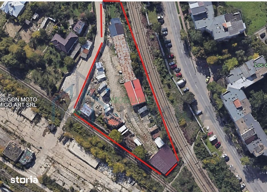 De închiriat în Iași, proprietate industrială completă, 3500 mp teren, 1100 mp clădiri, acces TIR - Poză 3