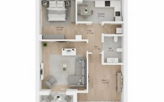 Etaj 1/Apartament 3Camere-Decomandat/Mobilat si Utilat! 1.5km de la Belvedere! - Poză 9