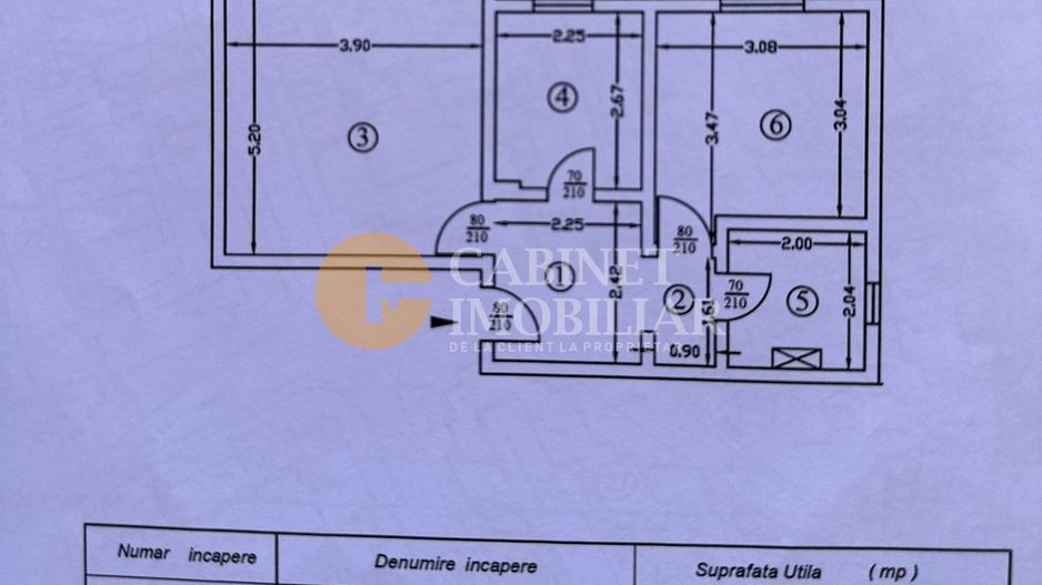 PODUL DE FIER - 2 camere decomandat - Bloc 1981 - Poză 6