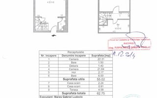 Dristor-Duplex 63mp mansardat et.5 si 6 cu lift - Schiță 8