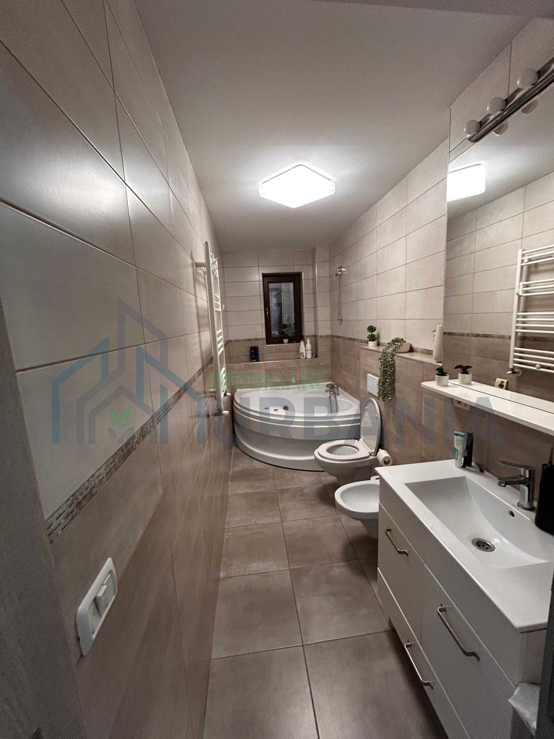 Apartament 3 camere, semidecomandat, 77 mp utili, mobilat si utilat – Nicole Residence, Valea Adanca, Iasi - Poză 3