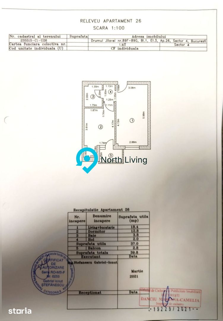Apartament 2 Camere - Alpha Residence - Parc Tudor Arghezi - Poză 7
