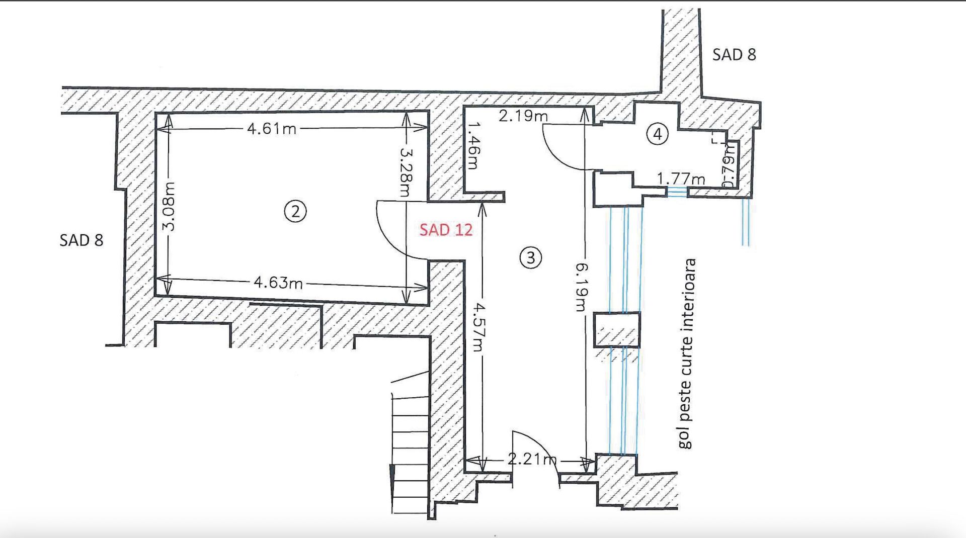 Spatii de birouri Ultracentral suprafață  de 31,7  mp - Poză 2