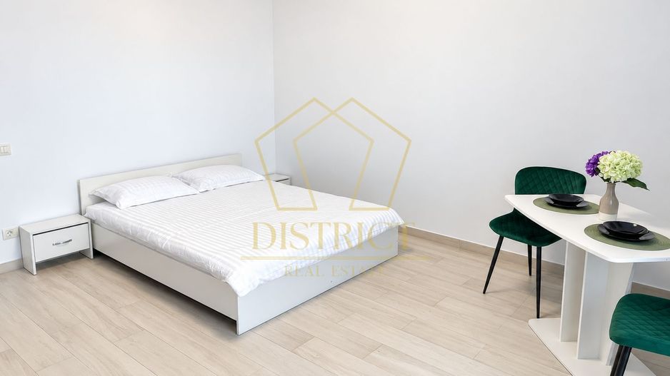 Apartament cu 1 camera mobilat si utilat la parter in Giroc la asfalt. - Poză 2