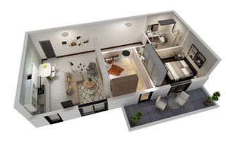 Apartament 3 camere+loc parcare subteran! comison 0% - Poză 2