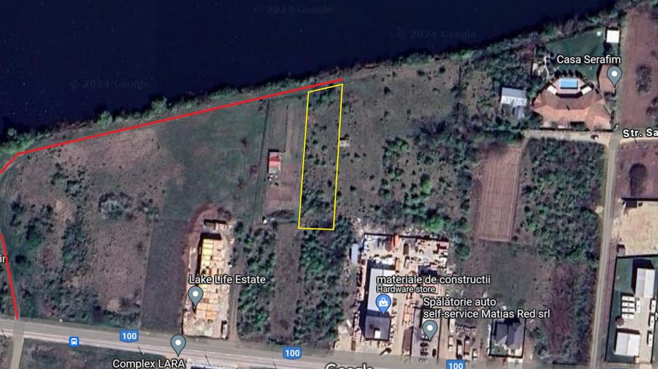 Teren 1500 mp | Deschidere catre lacul Pasarea | Ideal locuinta - Schiță 9