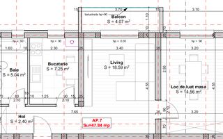 Bloc Nou. TVA 21% inclus in pret. 1 loc de parcare in CF - Schiță 10