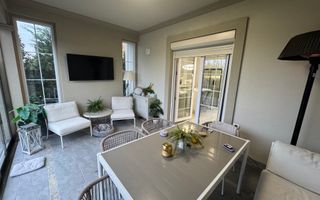 Casa in stil mediteranean, ultrafinisată 5 camere, 3 bai + curte. - Poză 4