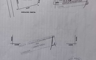 De vanzare teren 1300m patrati in sat Paun,com.Barnova.Pret 14700 euro neg. - Poză 2