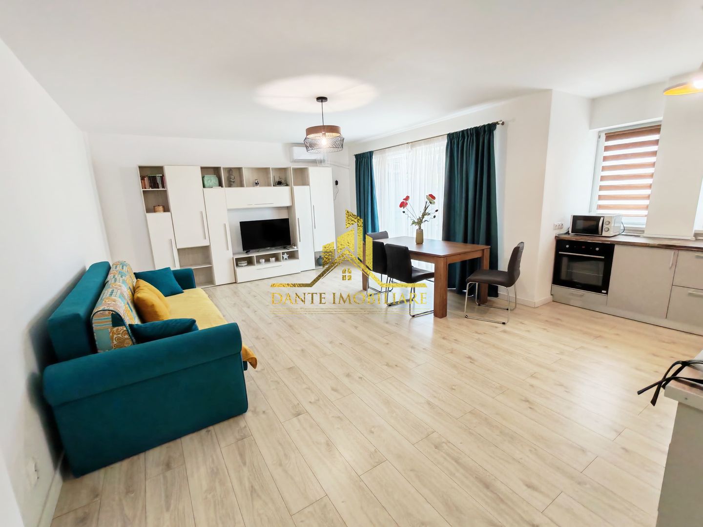 2 camere, spatios, mobilat modern, bloc nou, parcare, Borhanci - Poză 9