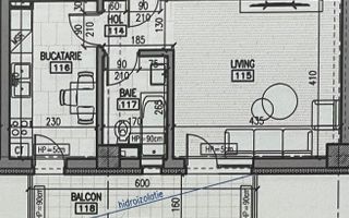 Garsoniera, bloc nou, P+3, Nr.07, Et.1, Bl.6 - CP2462224 - Poză 7