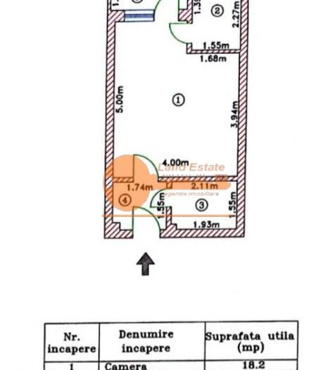Garsoniera Vatra Luminoasa - Arena Nationala - Schiță 9