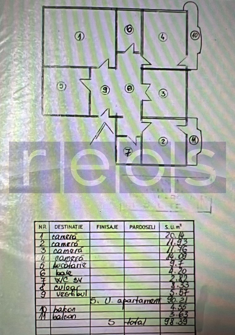 VAZARE 4 CAMERE | DECOMANDAT | 98MP | ZONA NERVA TRAIAN - Poză 12