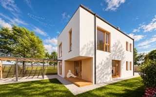 Casa individuala NZEB, 5 camere, 3 bai, P+ET+POD, Someseni - Poză 4