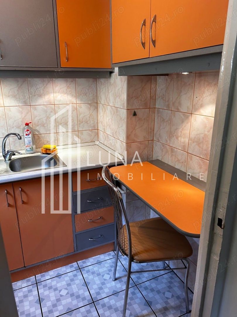 Garsonieră decomandată | Semicentral | Balcon | Mobilată & utilată - Poză 6