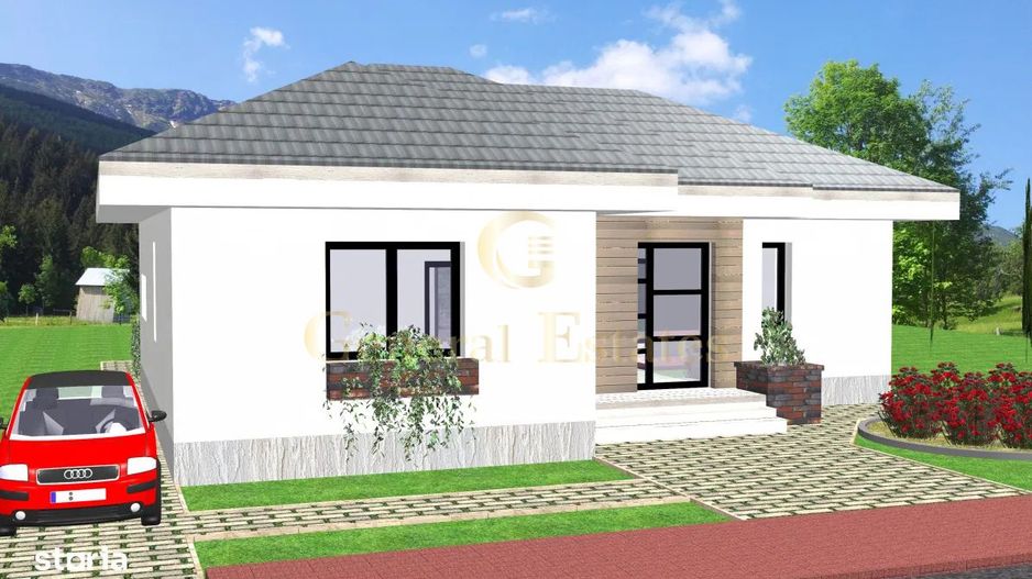 Casă individuală cu 3 camere de vânzare în Hărman - Poză 2