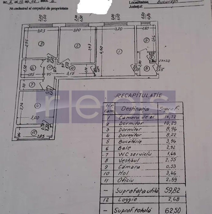 VANZARE 4 CAMERE I DECOMANDAT I METROU I ZONA PARCULUI DRUMUL TABEREI - Poză 12